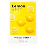 MISSHA Airy Fit Lemon maska iz platna za posvetlitev in vitalnost kožo 19 g Cene