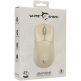 WHITESHARK Graphene GM-5014 gaming miš 12.400 DPI, bež | shoptok.hr