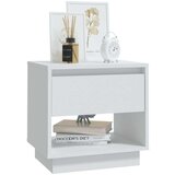 vidaXL Nočna omarica 2 kosa bela 45x34x44 cm iverna plošča | Shoptok.si