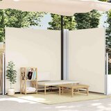 vidaXL Uvlačiva bočna tenda krem 200 x 600 cm | shoptok.hr