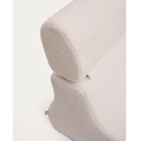Kave Home Slonokoščen fotelj iz tkanine bouclé Club – | Shoptok.si