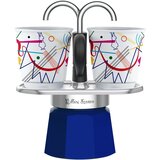 Bialetti Kavni aparat mini express set Kandinsky 2 skodelici, (5000527603) Cene