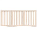  Vrata za pse Sklopiva 3 Panela 150 cm Drvo Topole | shoptok.hr