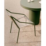 Kave Home Tamno zelena/bež metalna vrtna stolica Zivia – | shoptok.hr