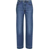 Levi's RIBCAGE STR ANK TAILORED Plava