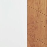 MID.YOU PISALNA MIZA les, leseni material bela, barve hrasta | Shoptok.si