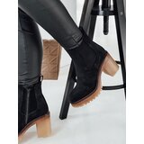 DStreet Botki damskie ICONISET na obsacie czarne | Shoptok.si