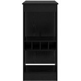  Barska miza Črna Orehovina 90 x 47.5 x 103.5 cm Konstruiran les, (5000268773) | Shoptok.si