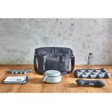 MiaCara Silikonski putni set posuda za pse ø 19 cm Bento Concrete/Slate – | shoptok.hr