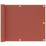 vidaXL Balkonsko platno terakota 75x300 cm HDPE, (20764694) Cene