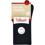 Bellinda COTTON COMFORT SOCKS - Women's cotton socks with comfortable hem - black | Shoptok.si