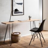 MID.YOU pisalna miza akazie, pravi les, 150x36cm | Shoptok.si
