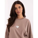 RUE PARIS Sweatshirt-RV-BL-A877.19P-dark beige | shoptok.hr
