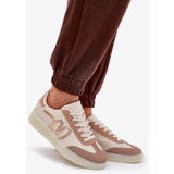 Boto Low Women's Sports Shoes Made Of Eco Leather Beige Iladira | Shoptok.si