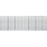  Gabion s žicom debljine 3,5 mm i mrežom 5x2,5 cm 650x30x200 cm | shoptok.hr