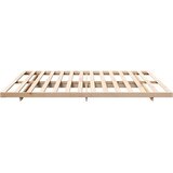  Krevetna konstrukcija Smeđa 200 x 210 cm Čvrsto borovo drvo | shoptok.hr