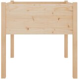  Vrtna sadilica 70 x 70 x 70 cm od masivne borovine | shoptok.hr