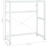  Kopalniški regal bel 79x38x83 cm železo, (20777568) | Shoptok.si