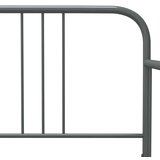  Posteljni okvir siv kovinski 90x200 cm, (20648544) | Shoptok.si