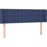  Uzglavlje s ušima plavo 147x16x78/88 cm od tkanine | shoptok.hr