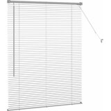  Venecijanski zastore Srebrno 130 x 100 cm Aluminij | shoptok.hr