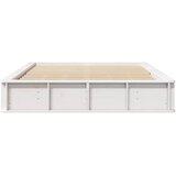  Krevetna konstrukcija Bijelo 160 x 200 cm Čvrsto borovo drvo | shoptok.hr