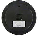  Zidni sat Versa Crna Plastika Minimalistički 4 x 35 x 35 cm | shoptok.hr