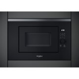 Whirlpool WMF201G mikrovalovna pečnica Vgradni Žar mikrovalovne 20 L 800 W Črna, Nerjaveče jeklo | Shoptok.si