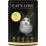 Cat's Love Mokra mačja hrana "Adult piščanec pur" - 85 g Cene