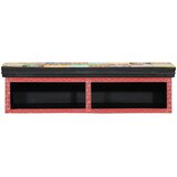 TV ormar s policom Šareni 80 x 30 x 22 cm Konstruirano drvo | shoptok.hr