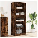vidaXL Ormar boja dimljenog hrasta 80x50x200 cm konstruirano drvo Cijene