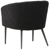 Venture Home fotelja Fluffy, crna | shoptok.hr