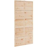 vidaXL Vrata za staju 100x208 cm od masivne borovine | shoptok.hr