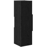 Kutni ormarić Crni hrast 25,5x25x80cm Konstruirano drvo | shoptok.hr
