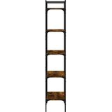  Regal za knjige 5 razina boja hrasta 56 x 31,5 x 174 cm drveni | Eponuda.com