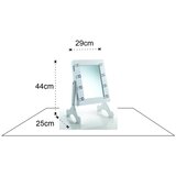 Tomasucci Kozmetično ogledalo z lučjo 29x44 cm Coffer Lux LED – | Shoptok.si