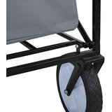  Sklopiva ručna kolica Sivi 94 x 53 x 99 cm Oxford tkanina | shoptok.hr