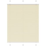 vidaXL Plisirana žaluzija Cream 110x100 cm Širina tkanine 109,4 cm Cene
