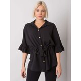 RUE PARIS Blouse-CHA-BZ-3576.25-black Cijene