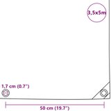 CERADA 650 g/m² 3,5 x 5 m siva | shoptok.hr
