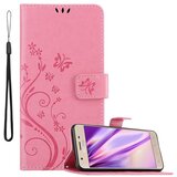 Cadorabo Samsung Galaxy J3 2018 v klasična zlata - ovitek v cvetličnem dizajnu z magnetnim zapiranjem, stoječo funkcijo in režami za kartice, (20559380) | Shoptok.si