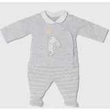 Zippy Pižama za dojenčka siva barva