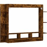TV ormarić boja dimljenog hrasta 152x22x113cm konstruirano drvo | shoptok.hr