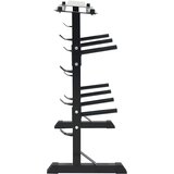  Rack za bučice Crna 99 x 45 x 95,5 cm Čelik s prahom premazan | shoptok.hr