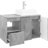  Set namještaja za kupaonicu 2 kom. Betonska siva 49,5 x 41 x 79,5 cm | Shoptok.si