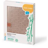 BabyOno Pletena bambus odeja 75x100 cm, temno bež | Shoptok.si