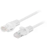 CABO DE REDE LANBERG UTP PARA SWITCH, ROTEADOR E MODEM, CAT6 025M, PACOTE COM 10 UNIDADES, BRANCO., (5000260646)