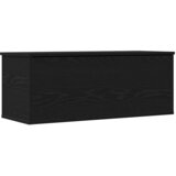  Kutija za spremanje s pohranom Crni hrast 90 x 35 x 35 cm | Eponuda.com