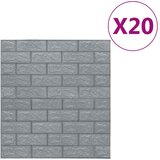  3D zidne tapete s uzorkom cigli samoljepljive 20 kom antracit | shoptok.hr