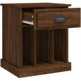  Noćni ormarići 2 kom boja dimljenog smeđi 43x36x50 cm | shoptok.hr